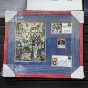 Authenticated Framed Howdy Doody Bob Smith 1940 - 1950 TV Memorabilia